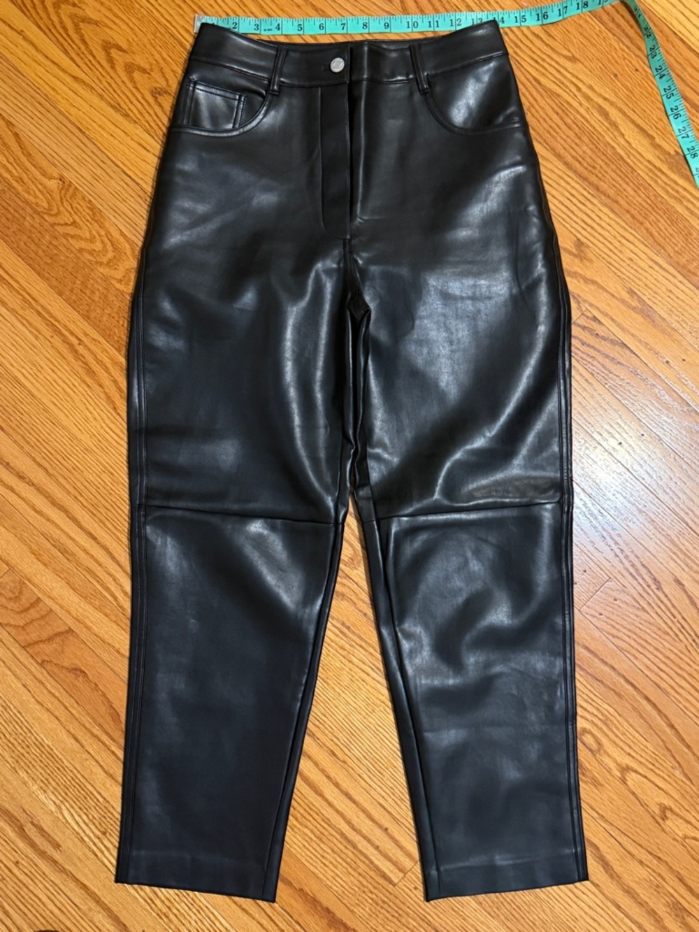 Wilfred Free Black Faux Leather Pants Melina Size 6